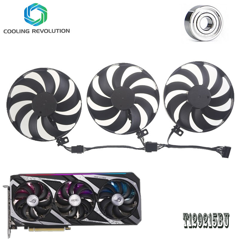 Rtx 3090 24Gb Gddr6X - Ventilador de tarjeta gráfica para ASUS