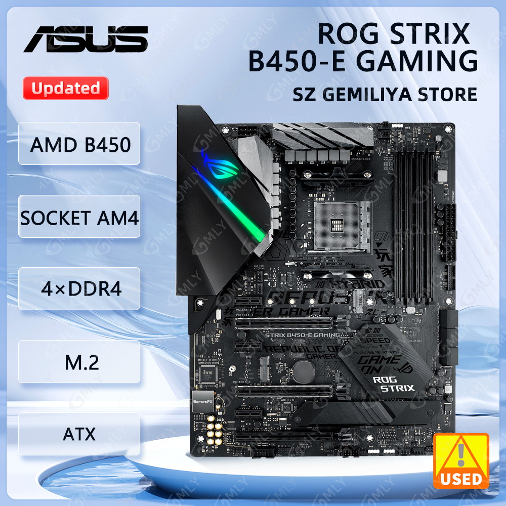 Rtx 3090 24Gb Gddr6X - Placa base ASUS ROG STRIX B450-E
