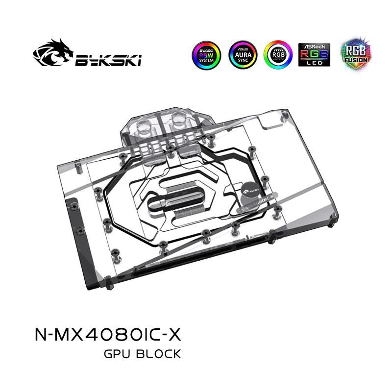 Bykski N-MX4080IC-X bloque GPU - Rtx 4080 Water Cooling Block reseña y precio